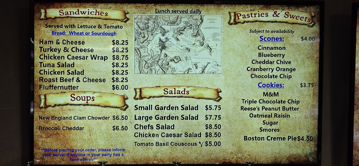 Menu Abigail's Tea Room-1