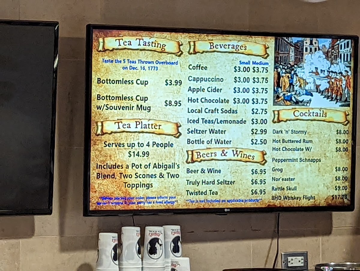 Menu Abigail's Tea Room-4