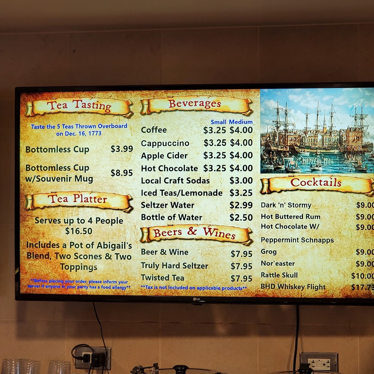 Menu Abigail's Tea Room-6