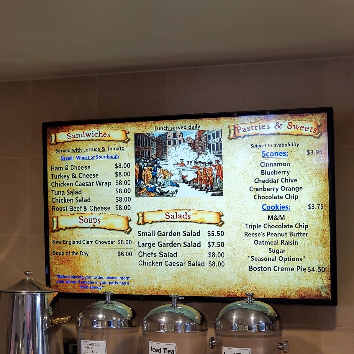 Menu Abigail's Tea Room-7