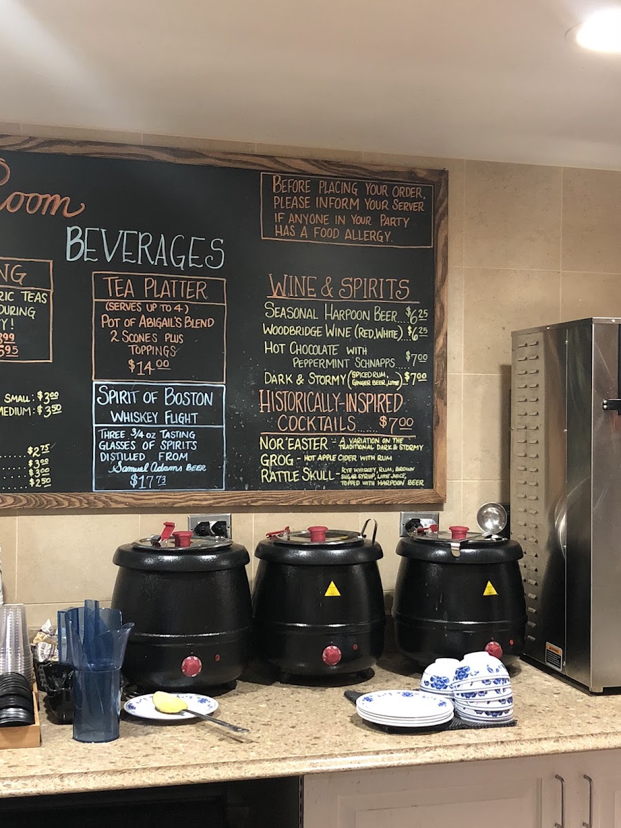 Menu Abigail's Tea Room-9